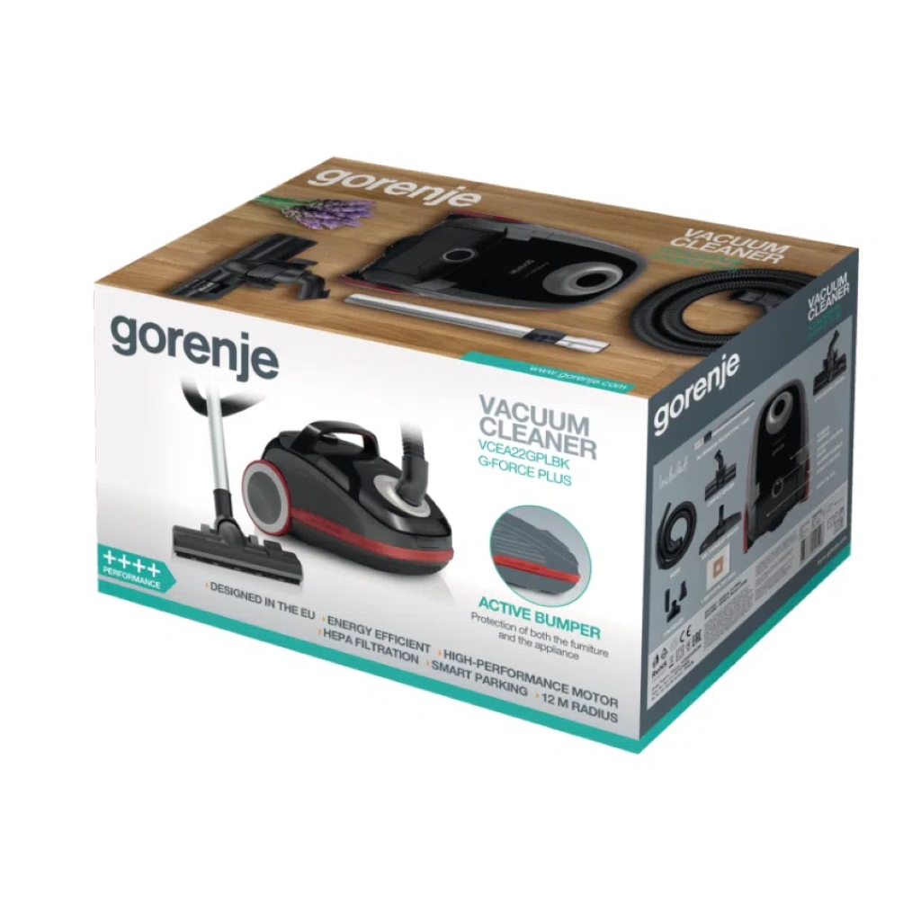 Пилосос Gorenje VCEA22GPLBKCY - зображення 5