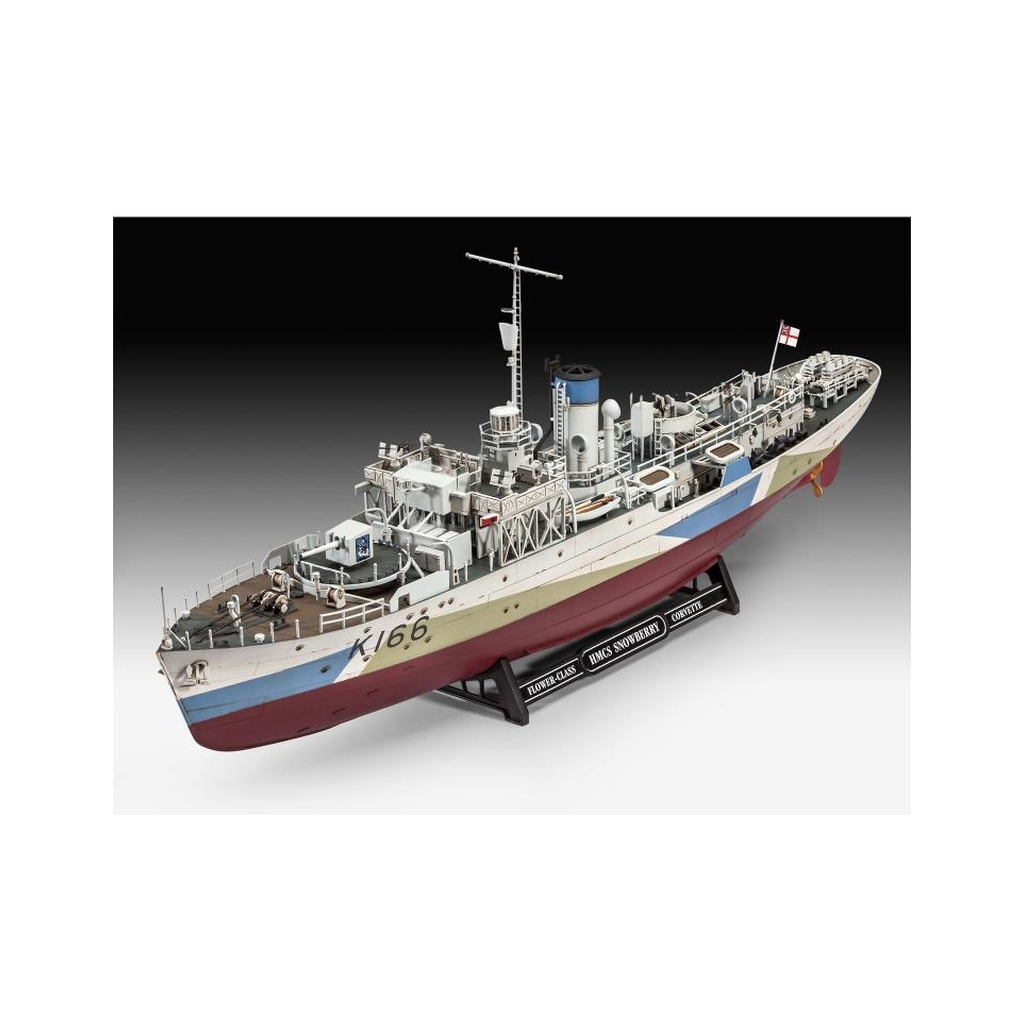 Збірна модель Revell Корвет класу Флауер «HMCS Snowberry», рівень 5, 1:144 (RVL-05132) - изображение 9
