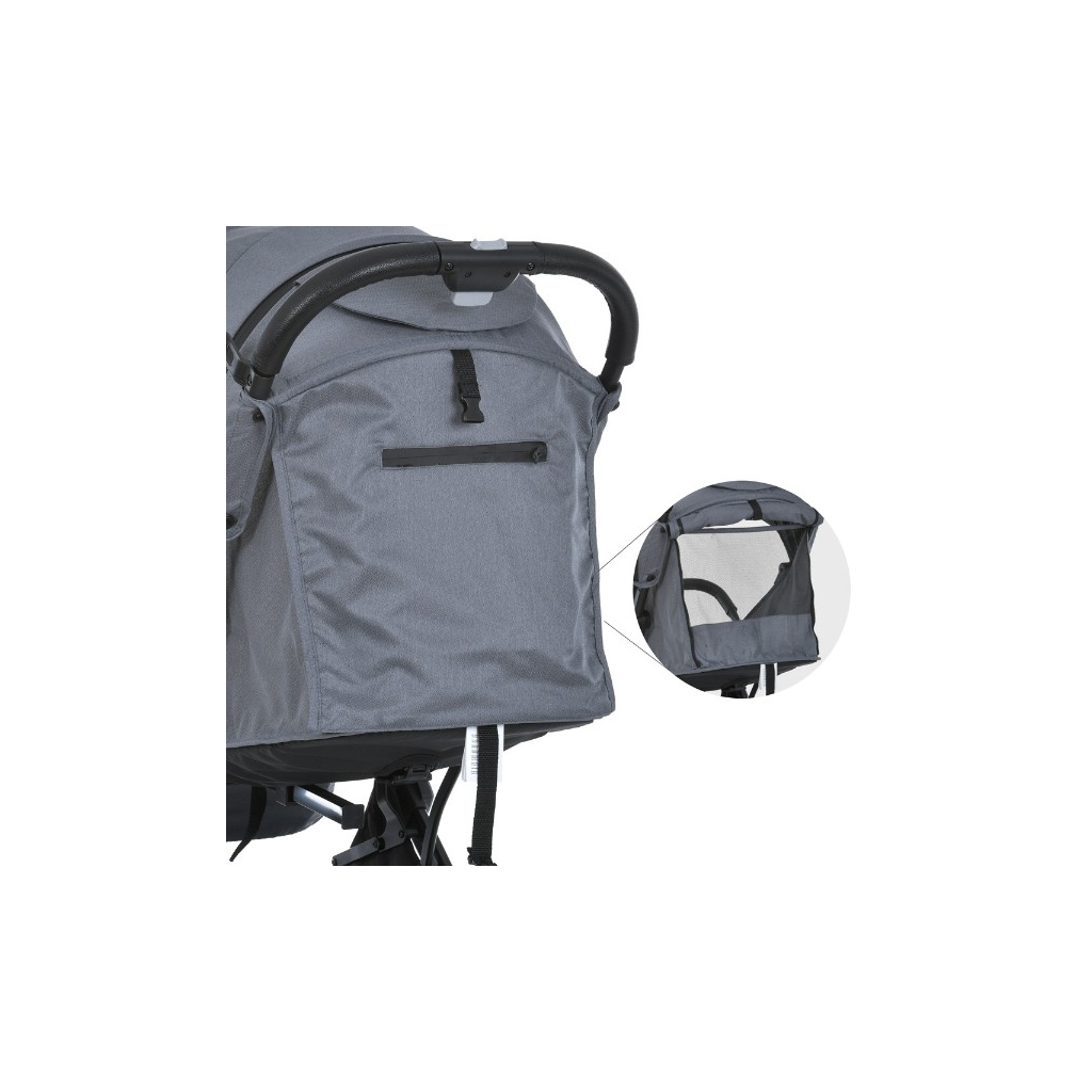 Коляска Bambi M 5727 FLASH grey (M 5727 grey) - зображення 9