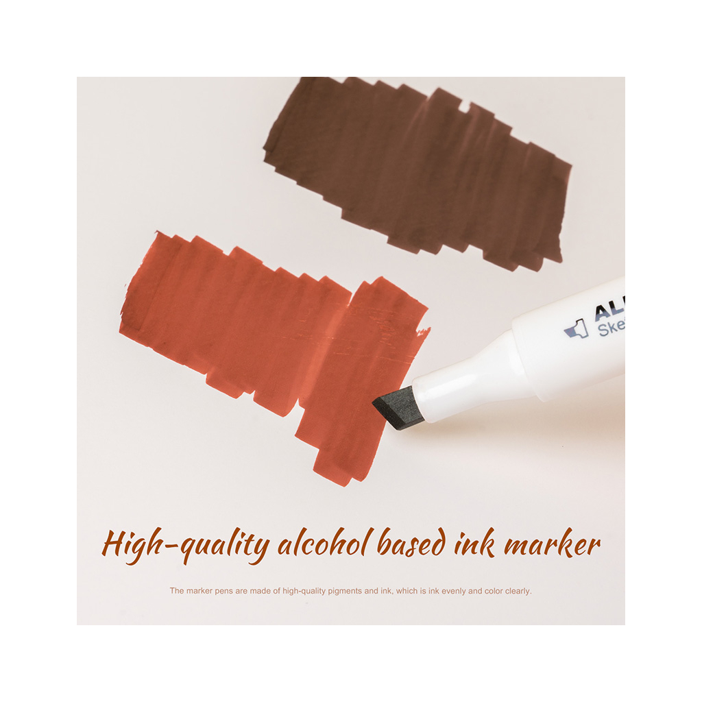 Художній маркер Arrtx Спиртові Alp ASM-0290B 90 кольорів (LC302475) - picture 2