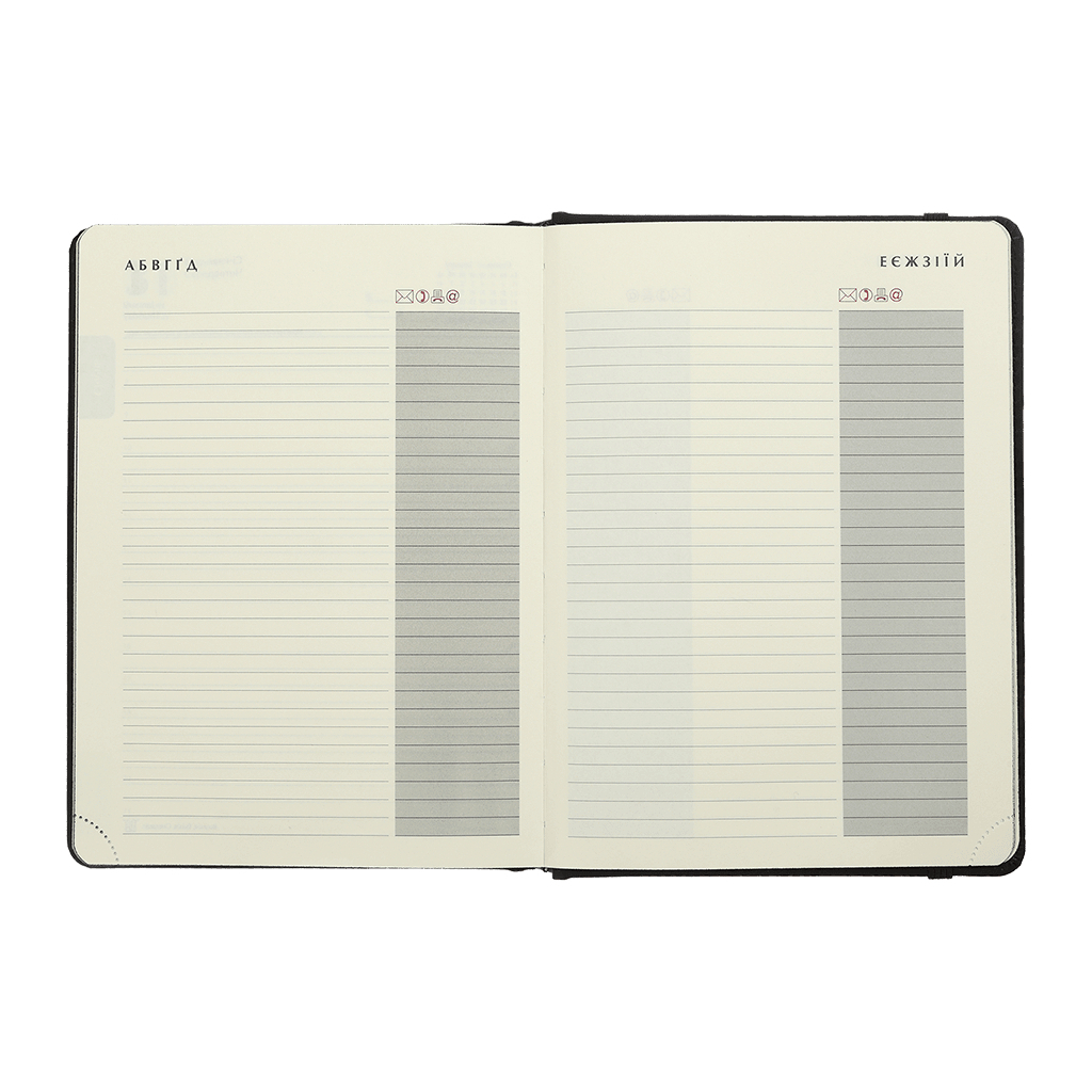 Тижневик Buromax датований 2024 STEEL, А5 червоний (BM.2127-05) - зображення 9