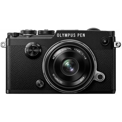 Цифровий фотоапарат Olympus PEN-F 17mm 1:1.8 Kit black (V204063BE000) - зображення 2