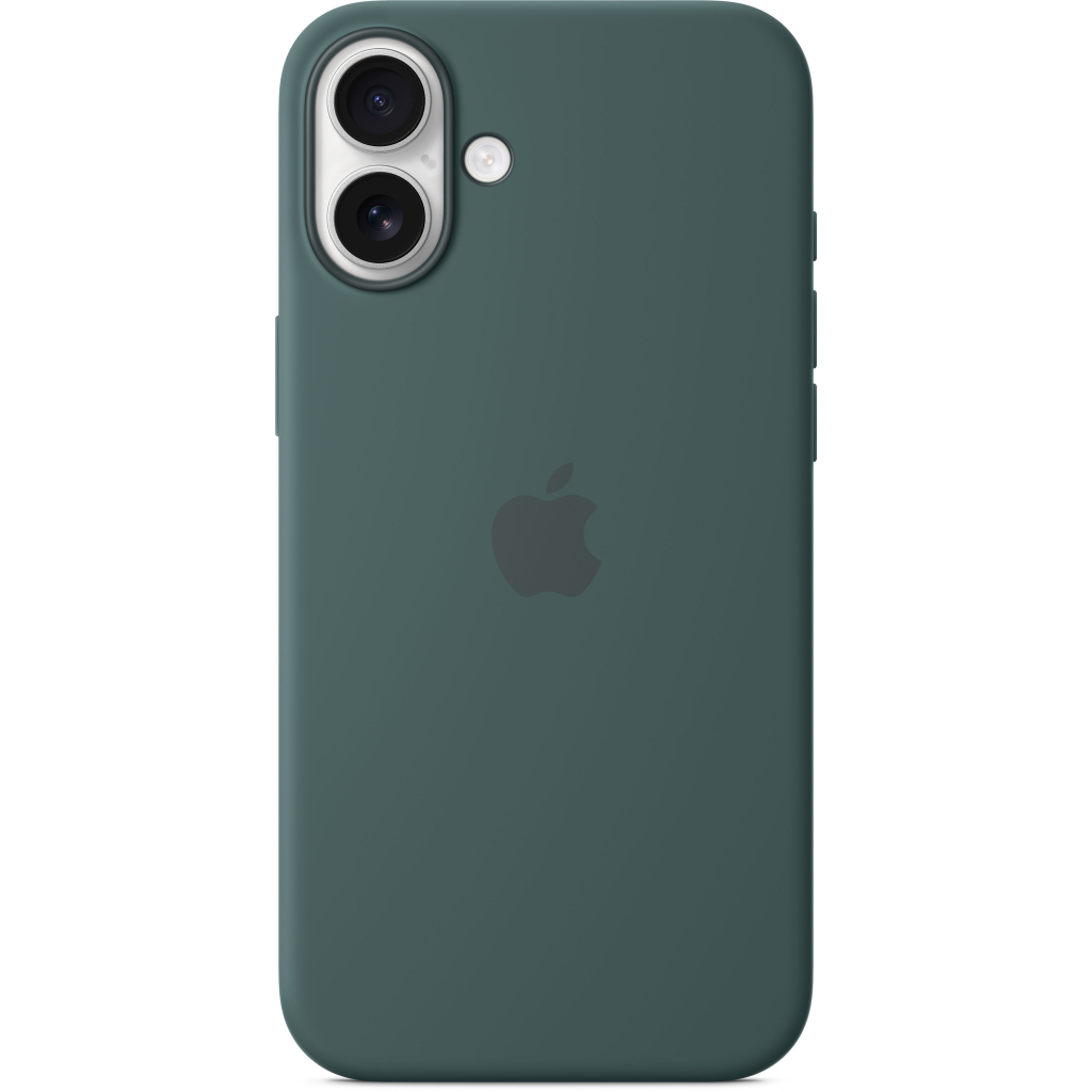 Чохол до мобільного телефона Apple iPhone 16 Plus Silicone Case with MagSafe - Lake Green (MYYH3ZM/A) - зображення 4