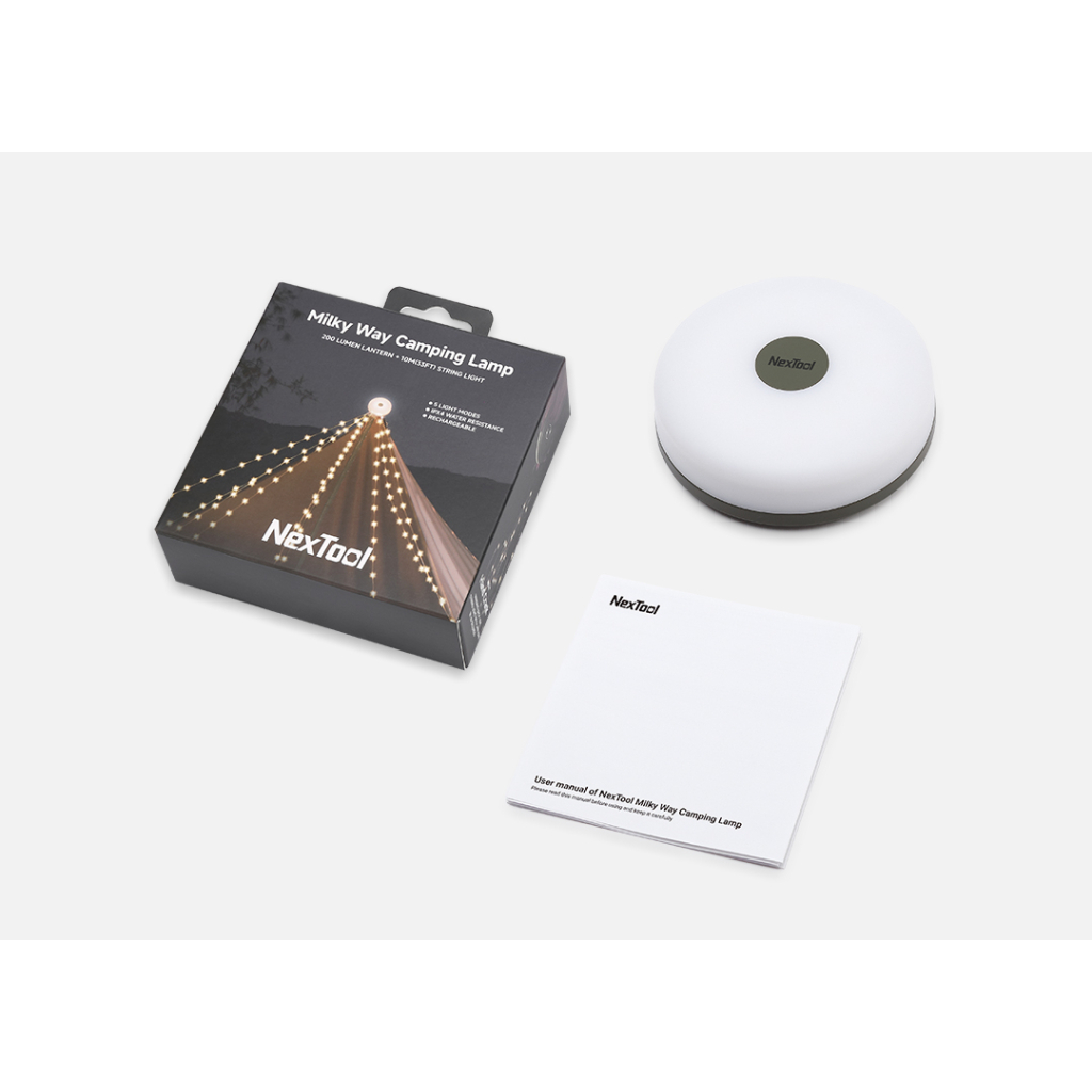 Ліхтар NexTool Milky Way, біла (10 метрів) (NE20288) - зображення 11