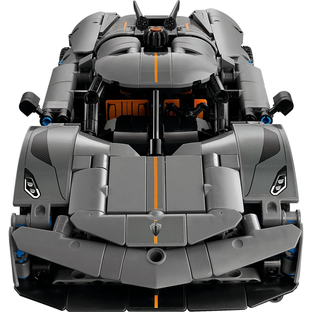 Конструктор LEGO Technic Koenigsegg Jesko Absolut — сірий гіперкар (42173) - зображення 4