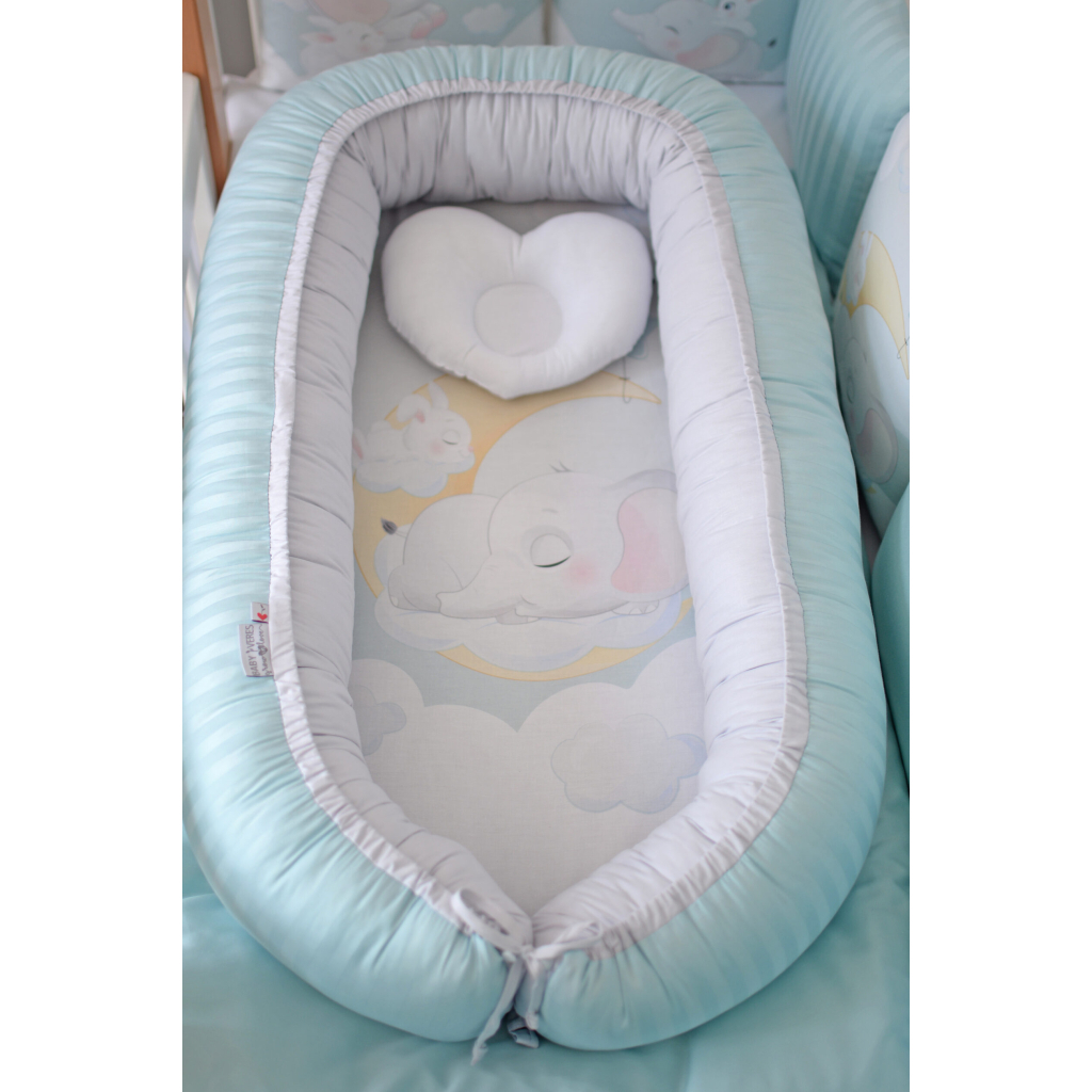 Дитячий постільний набір Верес "Слоник стьобаний" (6 од ) (219.12) - изображение 7