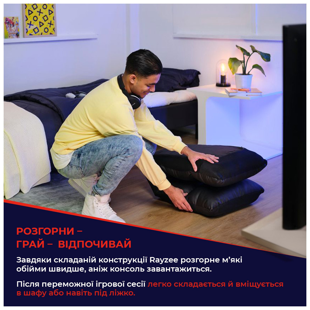 Крісло ігрове Trust GXT 718 Rayzee Black (25071) - зображення 11