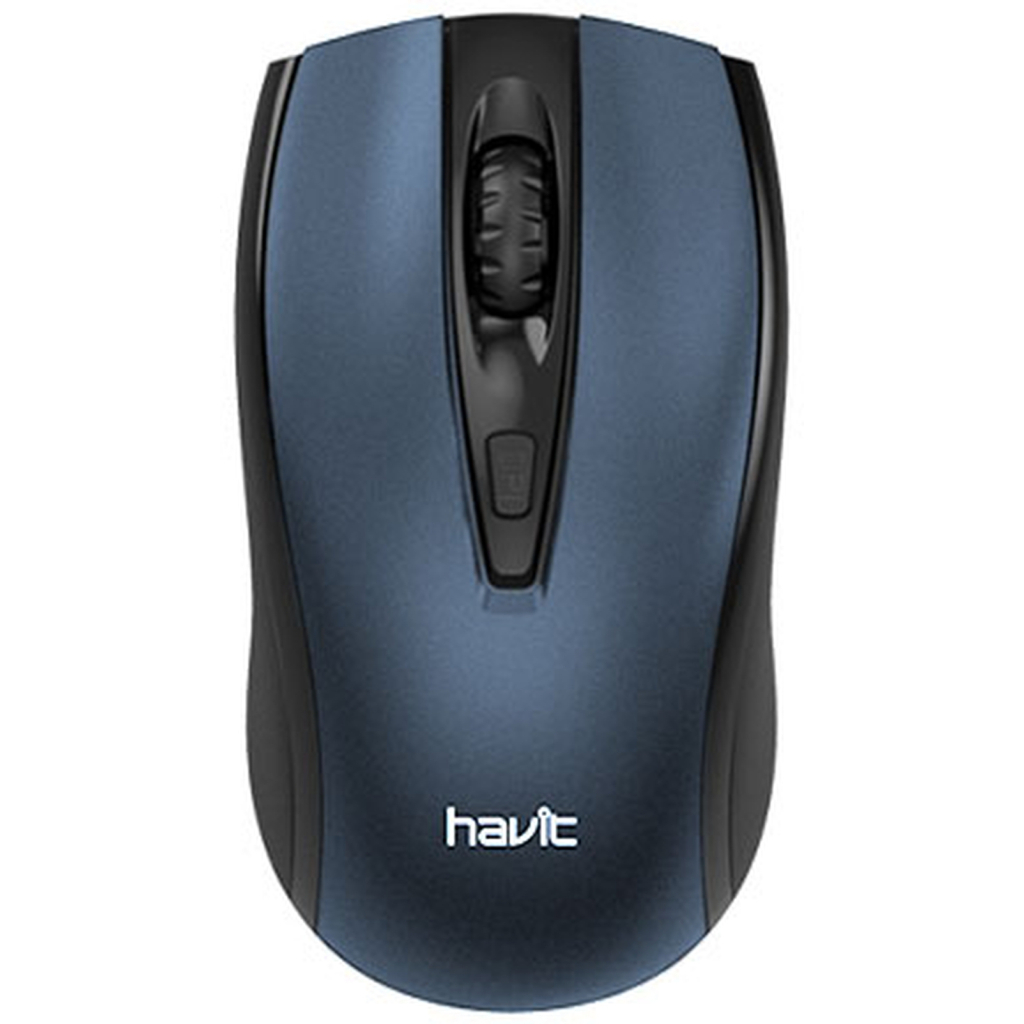 Мишка Havit HV-MS858GT Wireless Black-Blue (6939119026721) - зображення 1