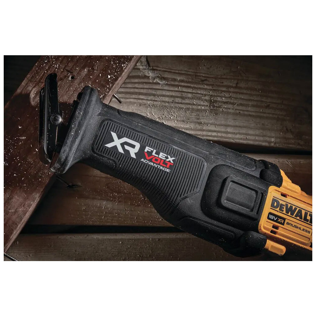 Шабельна пила DeWALT 18В XR Li-lon 6 Аг, 0 - 3000 хід/хв, кейс TSTAK (DCS386T1) - зображення 11