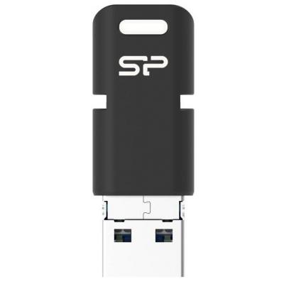 USB флеш накопичувач Silicon Power 32GB Mobile C USB 3.1 / Type-C / microUSB (SP032GBUC3C50V1K) - зображення 1