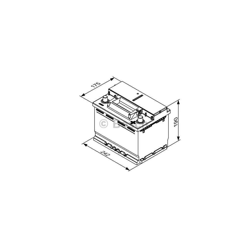 Акумулятор автомобільний Bosch 60А (0 092 S4E 051) - picture 5