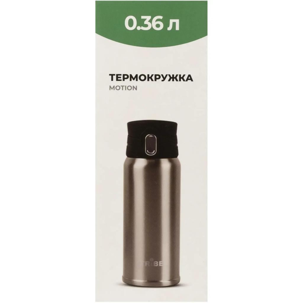 Термокружка Tribe Motion 0,36 л grey (T-DD-0014-grey) - зображення 5