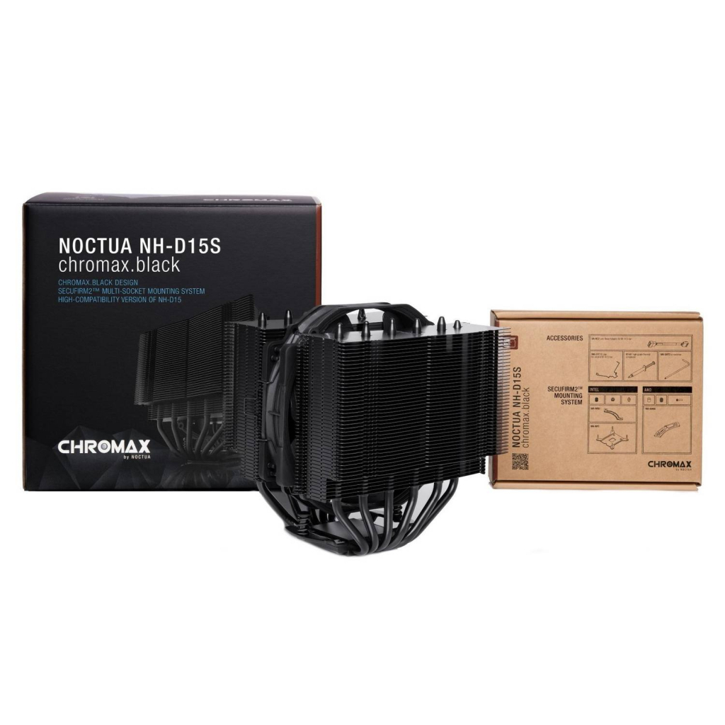 Кулер до процесора Noctua NH-D15S CHROMAX.BLACK - зображення 3