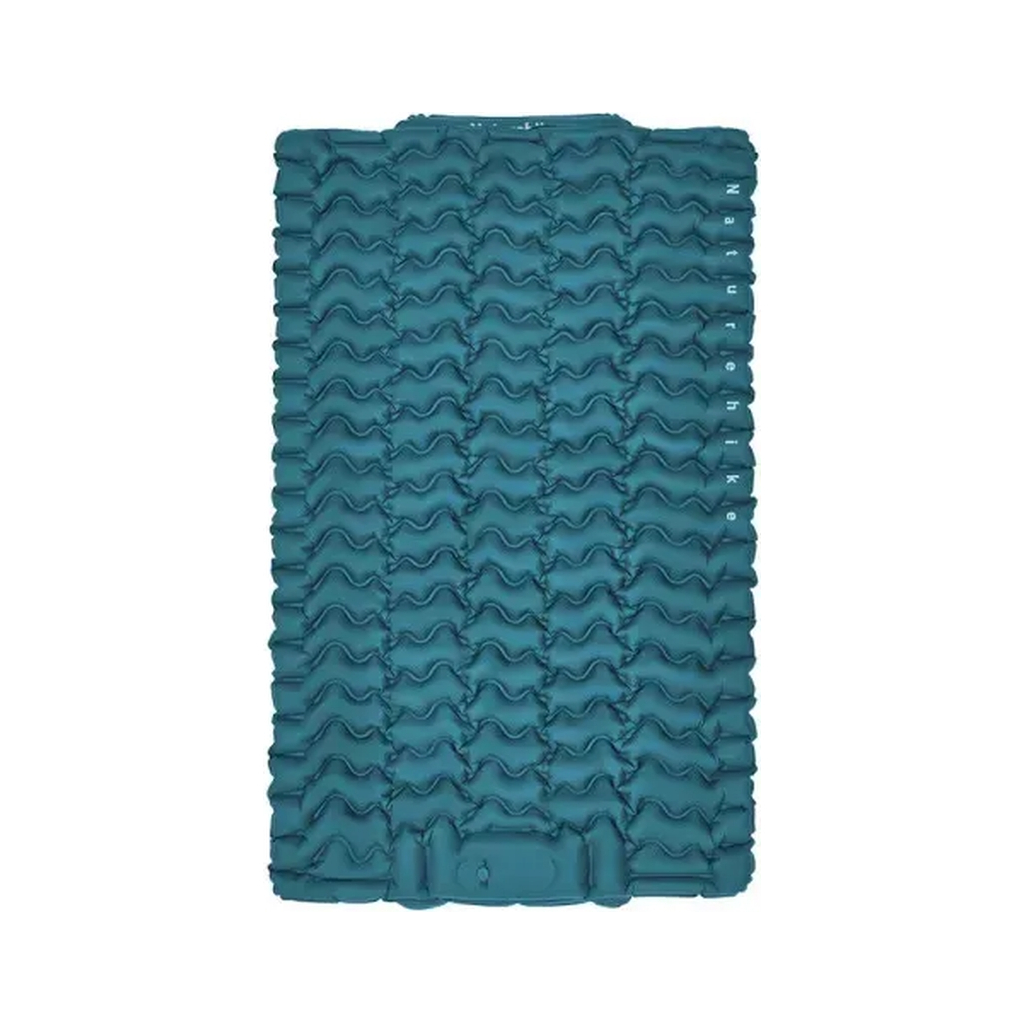 Матрац надувний Naturehike CNK2550WS019, 200х125х6.5 см, синій, із мішком для надування (6977465869609) - зображення 1