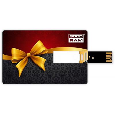 USB флеш накопичувач Goodram 8GB USB 2.0 Gift Credit Card (PD8GH2GRCCPR9+G) - зображення 2