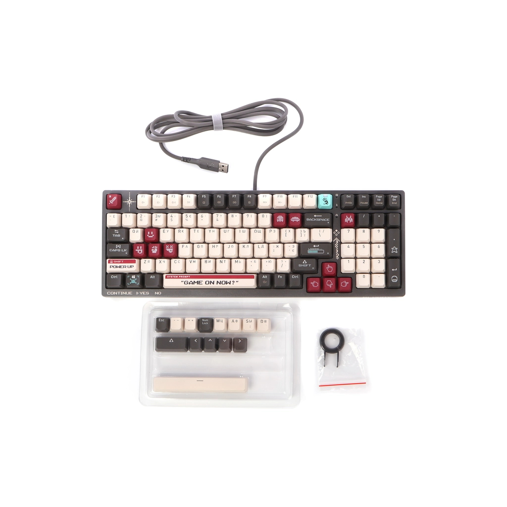 Клавіатура A4Tech Bloody S98 USB Pixels Red (4711421001120) - зображення 3