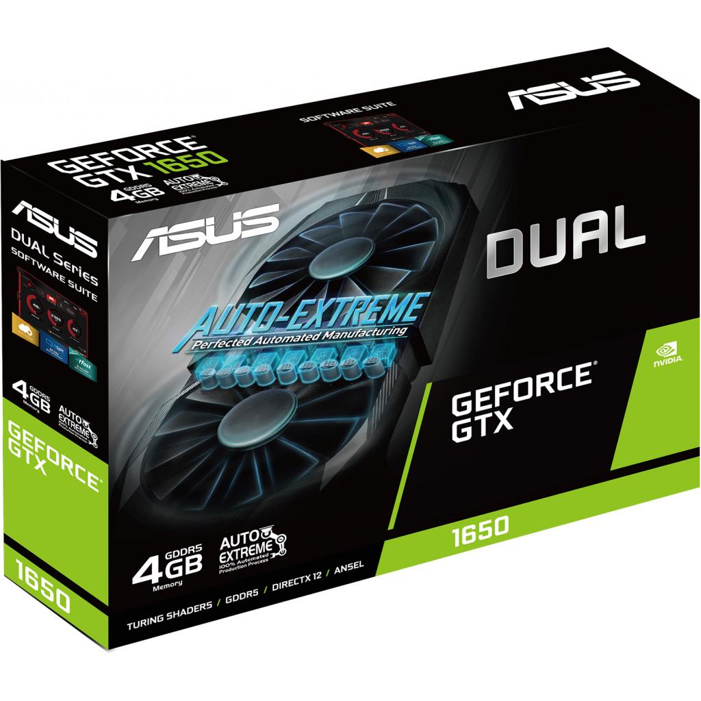 Відеокарта ASUS GeForce GTX1650 4096Mb DUAL (DUAL-GTX1650-4G) - зображення 6