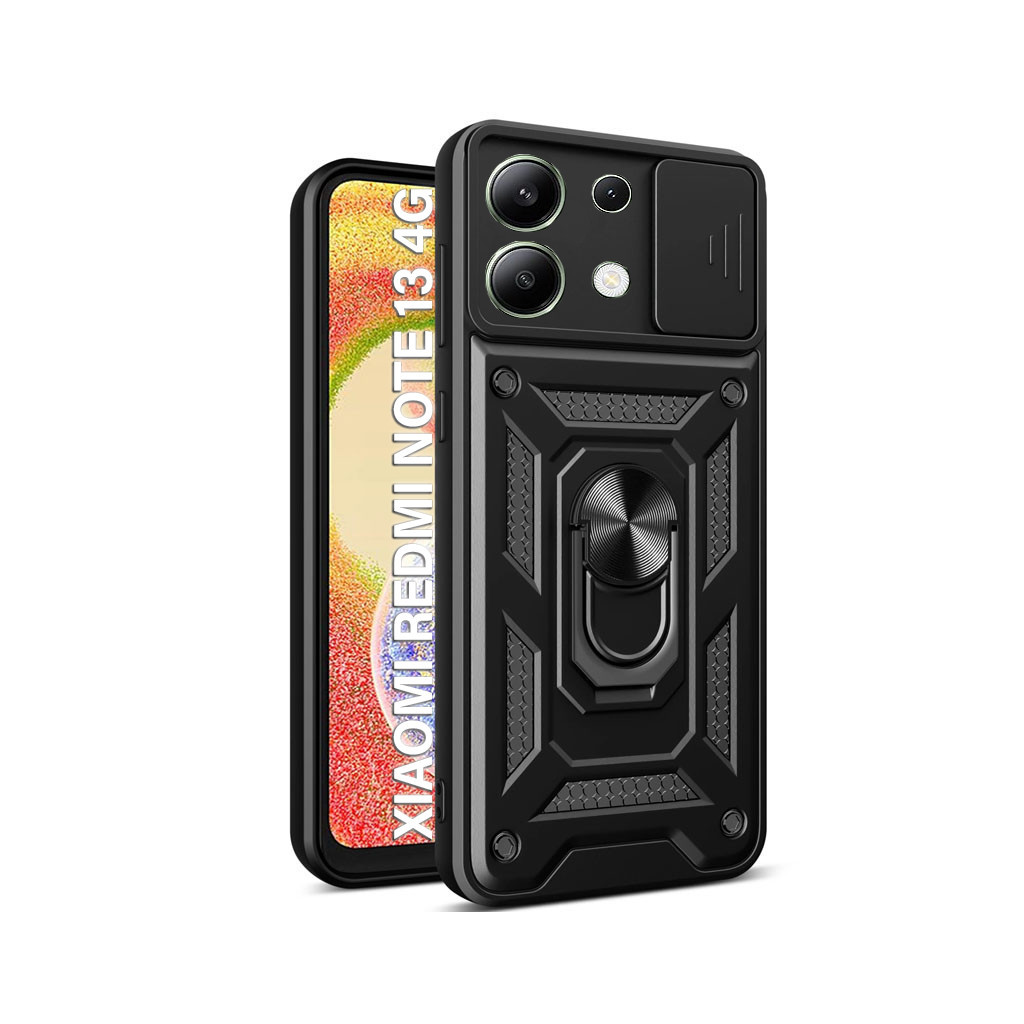 Чохол до мобільного телефона BeCover Military Xiaomi Redmi Note 13 4G Black (710689) - зображення 1