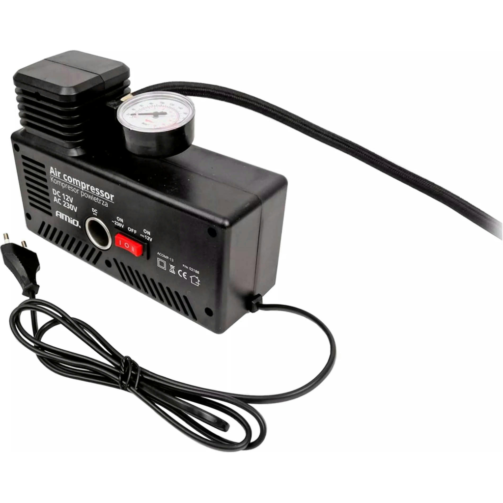 Автомобільний компресор AMiO 12В/230В Acomp-13 (02188) - изображение 3