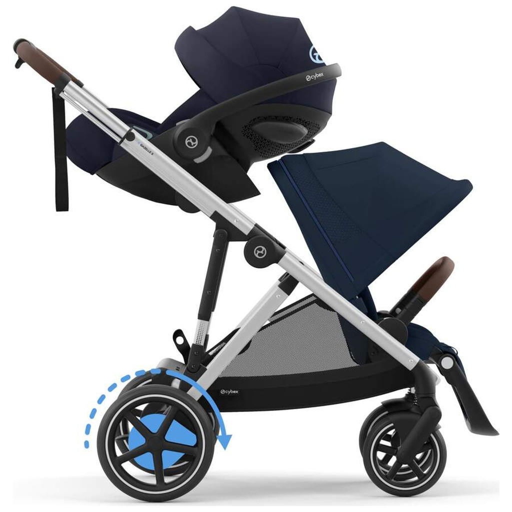 Коляска Cybex eGazelle S SLV Ocean Blue (524000529) - зображення 7