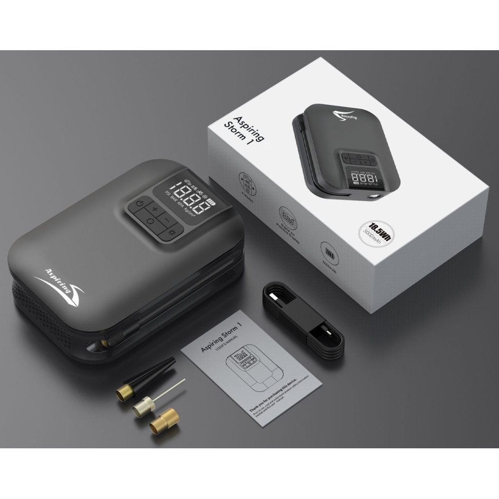 Автомобільний компресор Aspiring Storm 1 (86ASNA21PG) - зображення 3