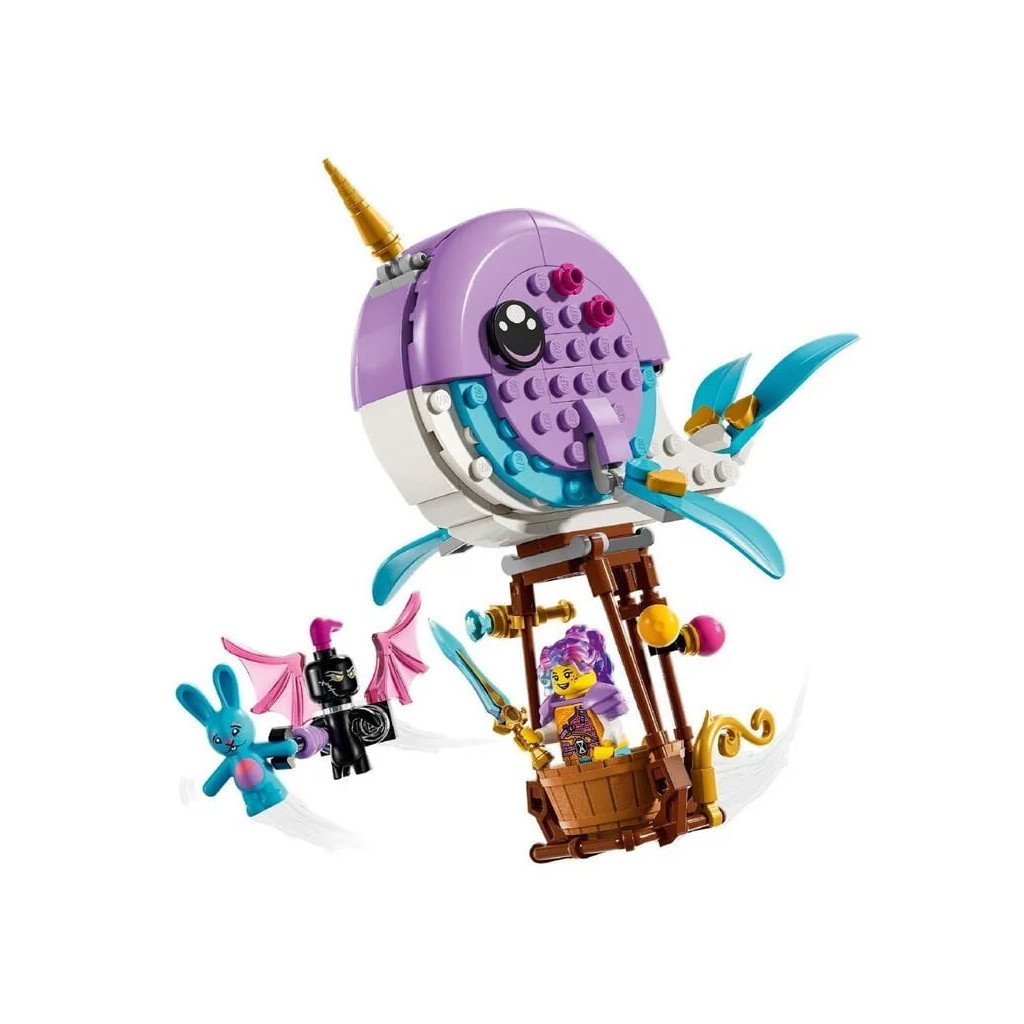 Конструктор LEGO DREAMZzz Повітряна куля Іззі «Нарвал» 156 деталей (71472) - зображення 9