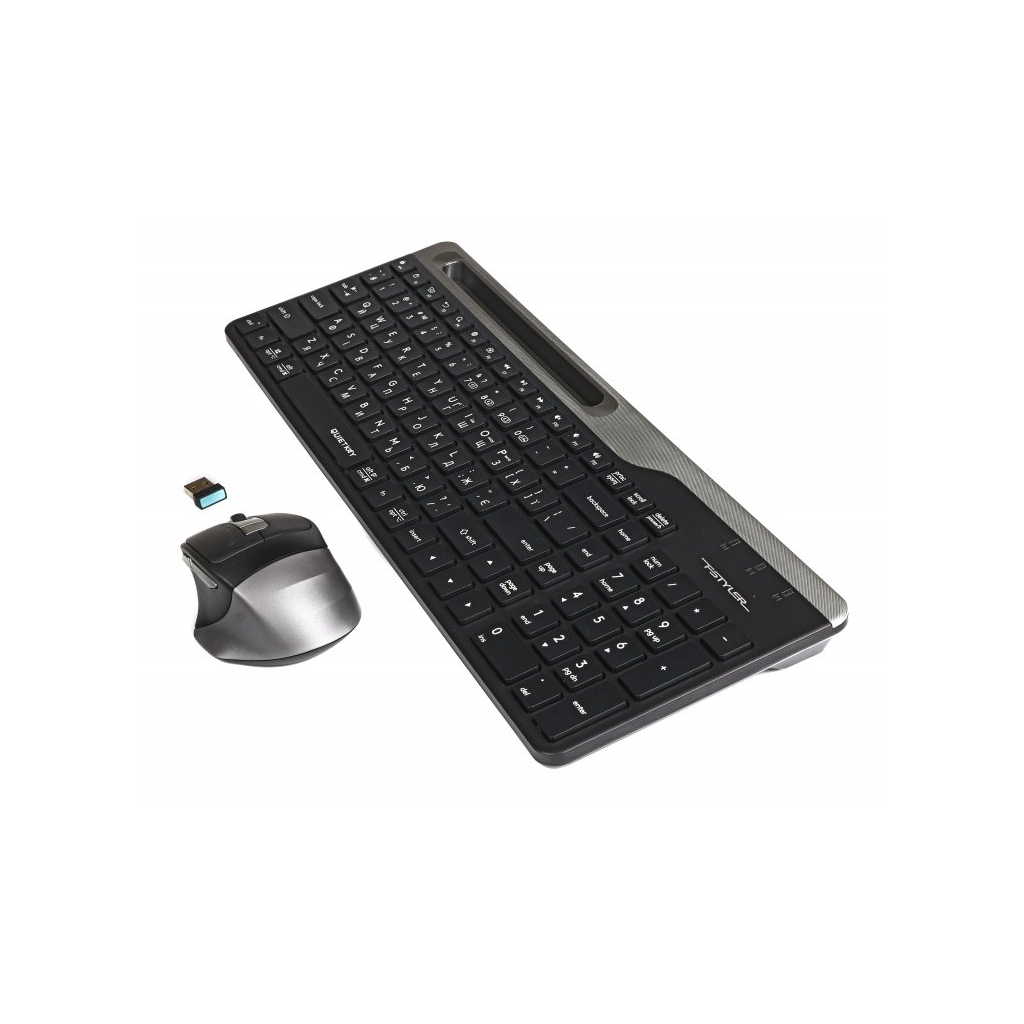 Комплект A4Tech FB2535C Wireless/Bluetooth Smoky Grey (4711421971300) - зображення 5