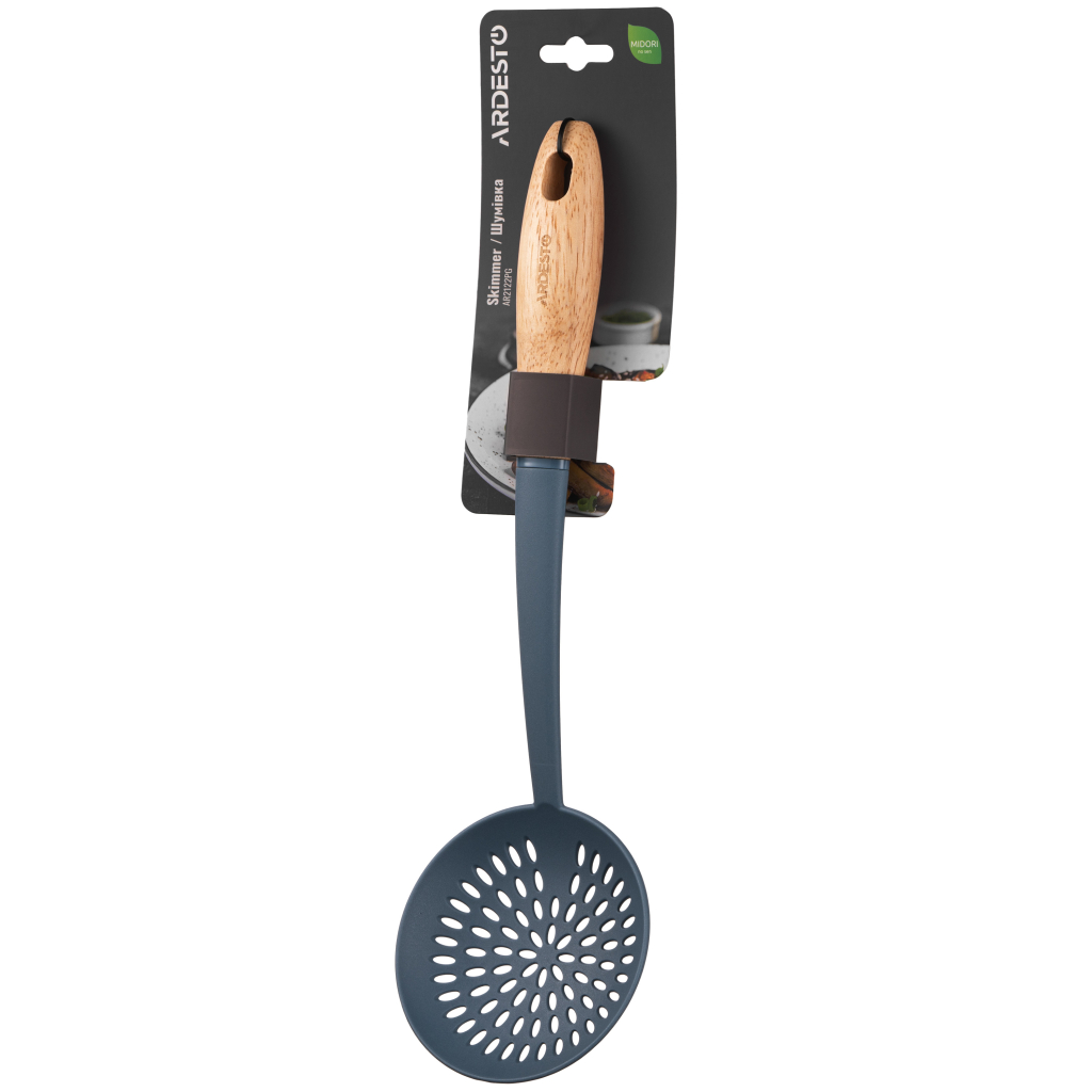 Шумівка Ardesto Midori, 34.5см, нейлон, дерево, синій (AR2122PG) - зображення 1