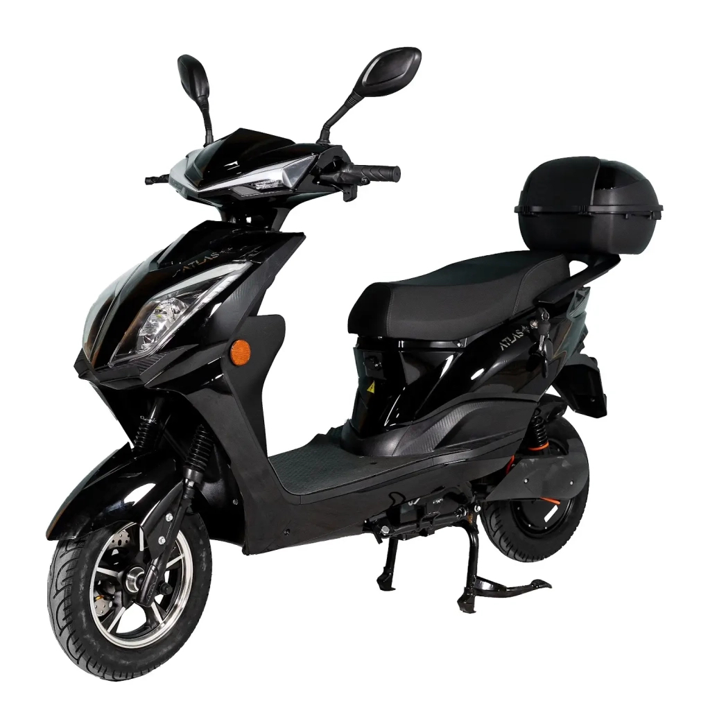 Електроскутер Atlas Pegas Box Black (3061) - зображення 1