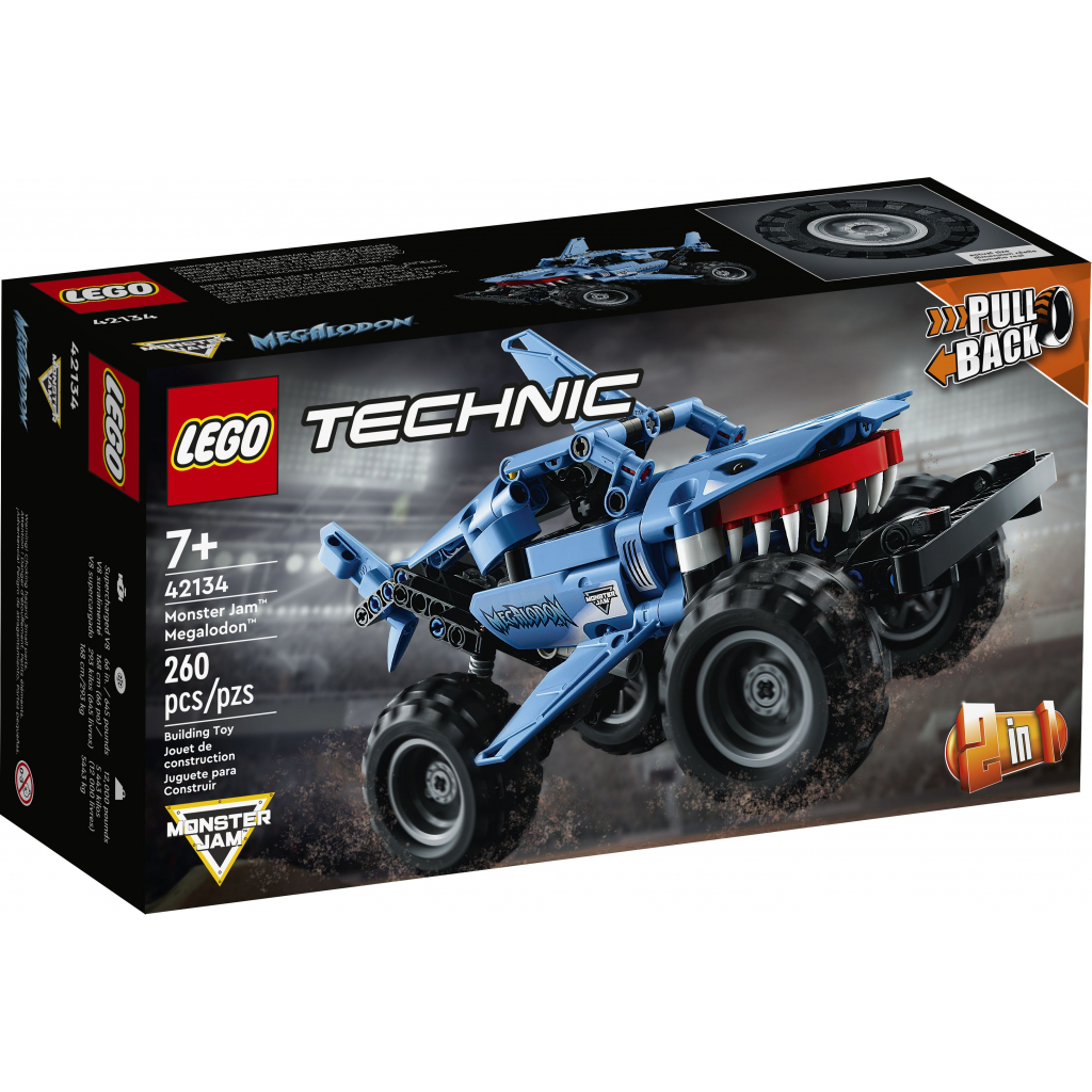 Конструктор LEGO Technic Monster Jam Megalodon 260 деталей (42134) - зображення 1