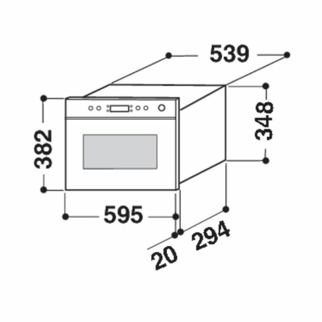 Мікрохвильова піч Whirlpool AMW498NB - зображення 2