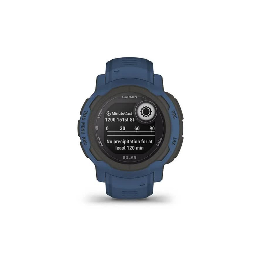 Смарт-годинник Garmin Instinct 2, Solar, Tidal Blue, GPS (010-02627-06) - зображення 8