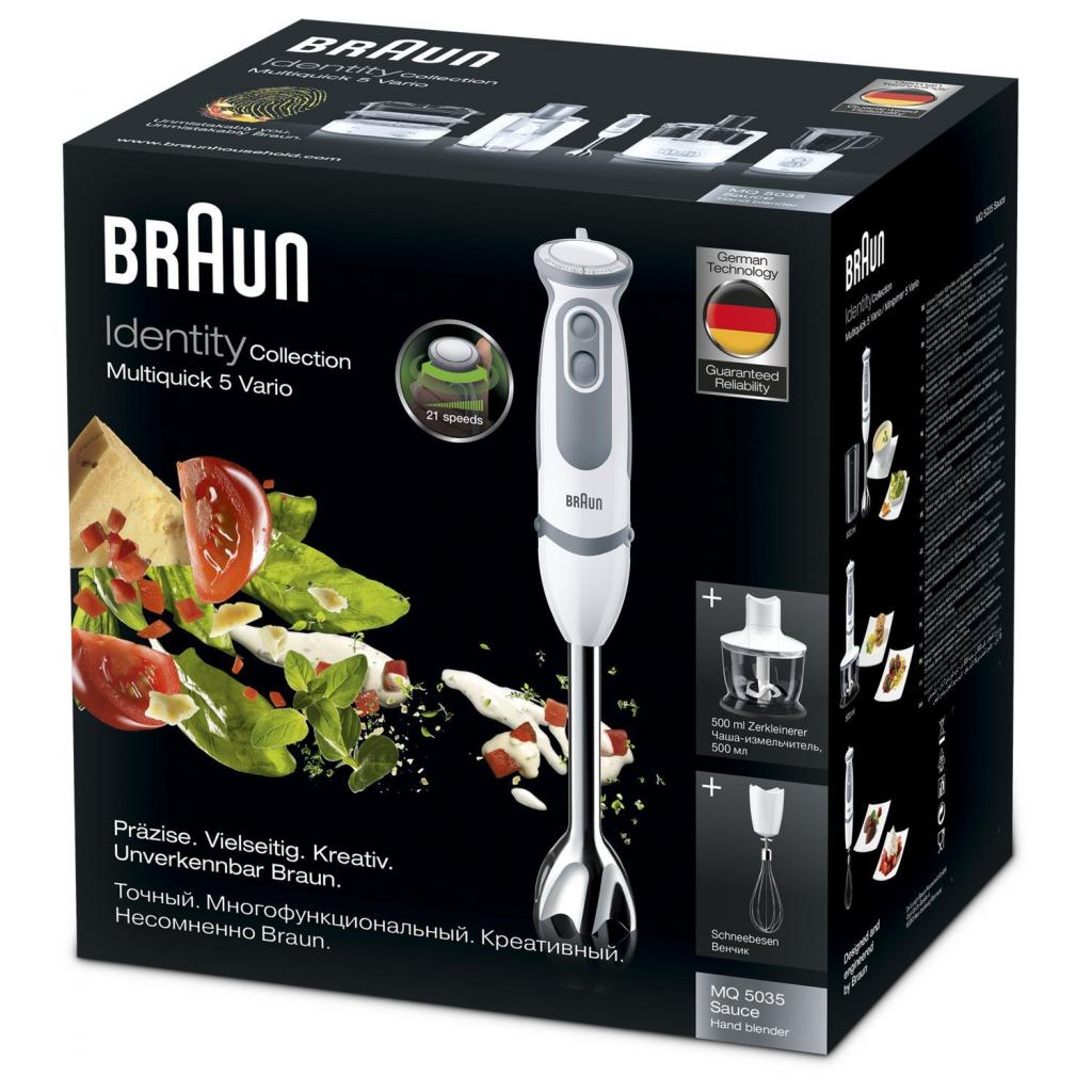 Блендер Braun MQ 5035 WH SAUCE (MQ5035WHSAUCE) - зображення 2