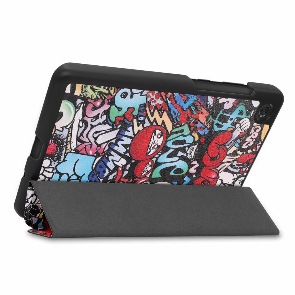 Чохол до планшета BeCover Smart Case Lenovo Tab M7 TB-7305/M7 (3gen) TB-7306 Graffiti (704715) - зображення 3