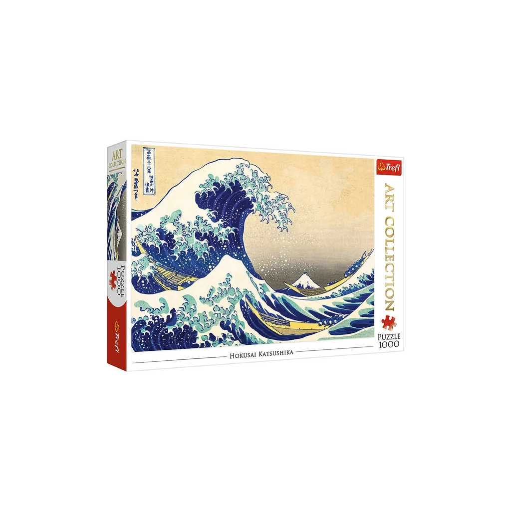 Пазл Trefl Art Велика хвиля Канагава 1000 елементів (5900511105216) - изображение 1