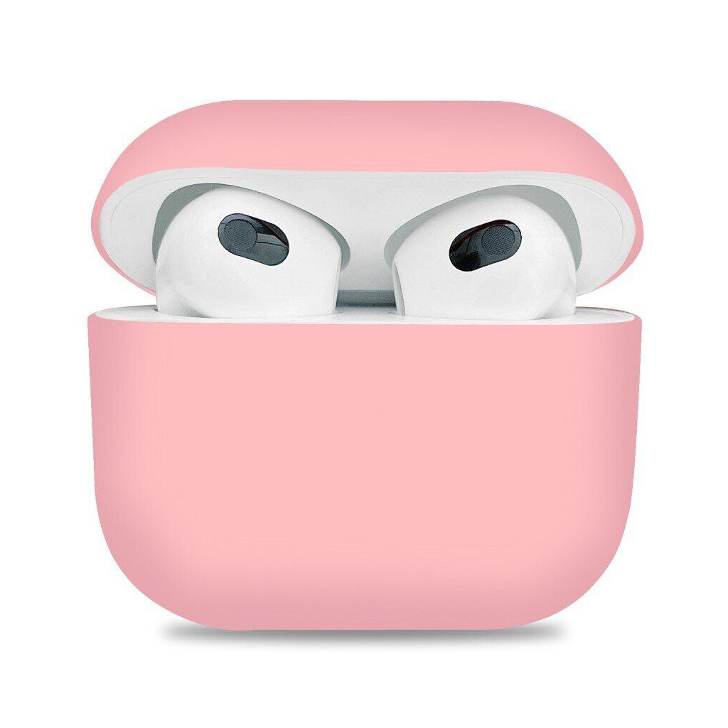 Чохол для навушників Armorstandart Ultrathin Silicone Case для Apple AirPods 3 Pink (ARM60288) - зображення 1
