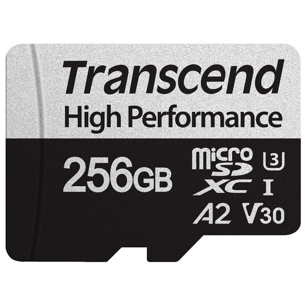 Карта пам'яті Transcend 256GB microSD class 10 UHS-I U3 A2 (TS256GUSD330S) - зображення 2