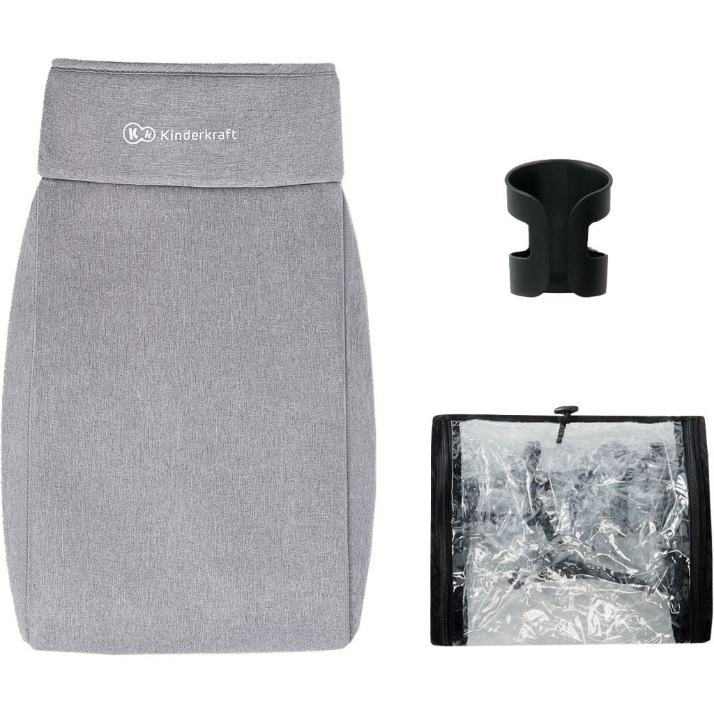 Коляска Kinderkraft Vesto Gray (KSVEST00GRY0000) (5902533916566) - зображення 2