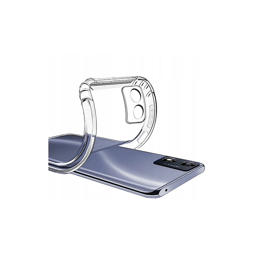 Чохол до мобільного телефона BeCover Anti-Shock Motorola Moto E13 Clear (709319) - зображення 3