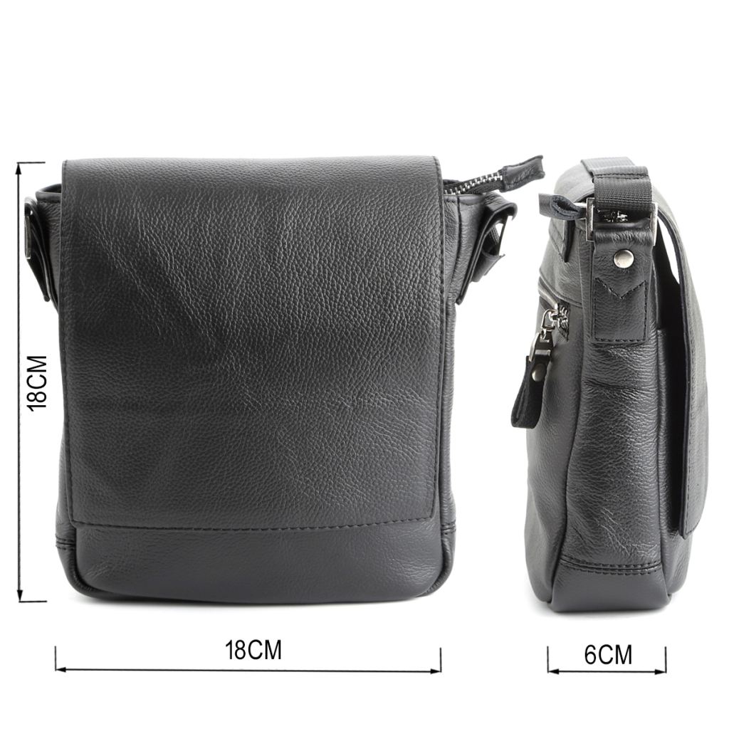 Сумка Shvigel Месенджер Чорна (00964) - зображення 3