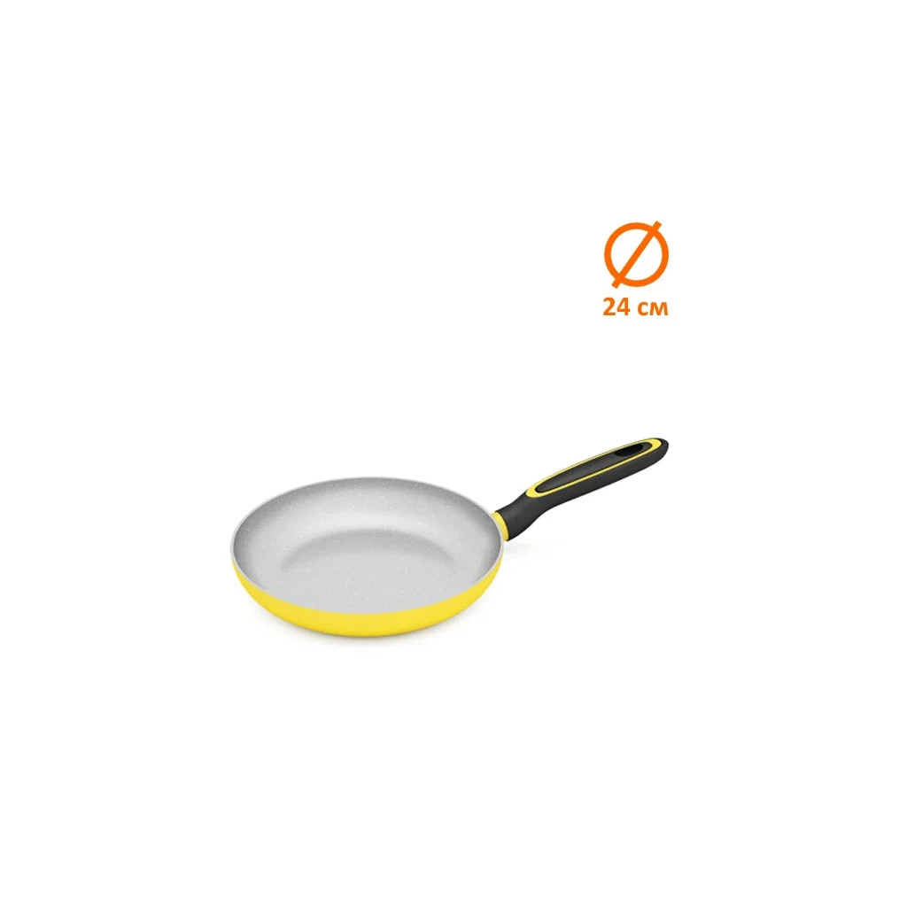 Сковорода Magio з мармуровим покриттям 24 см (MG-1177) - зображення 1