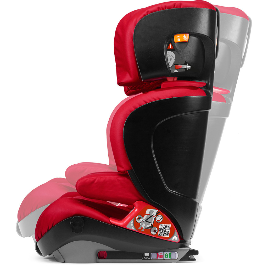Автокрісло Chicco Oasys 2-3 FixPlus Red (79245.78) - зображення 3