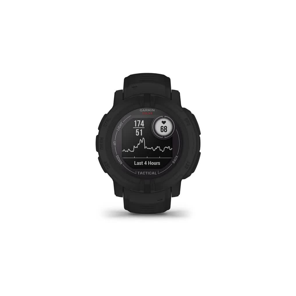 Смарт-годинник Garmin Instinct 2, Solar, Tactical Edition, Black, GPS (010-02627-03) - зображення 4