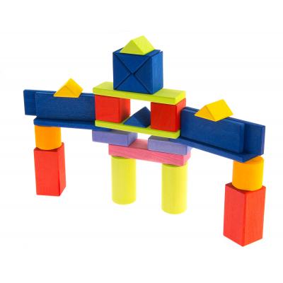 Конструктор Nic дерев'яний Прованс маленький 27 ел. (NIC523306) - зображення 6