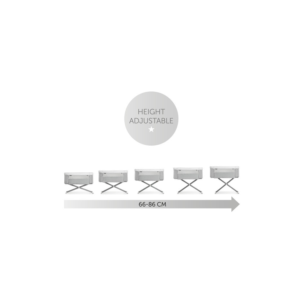 Ліжечко Hauck Face to Me 2 Melange Grey (60853-1) - зображення 11