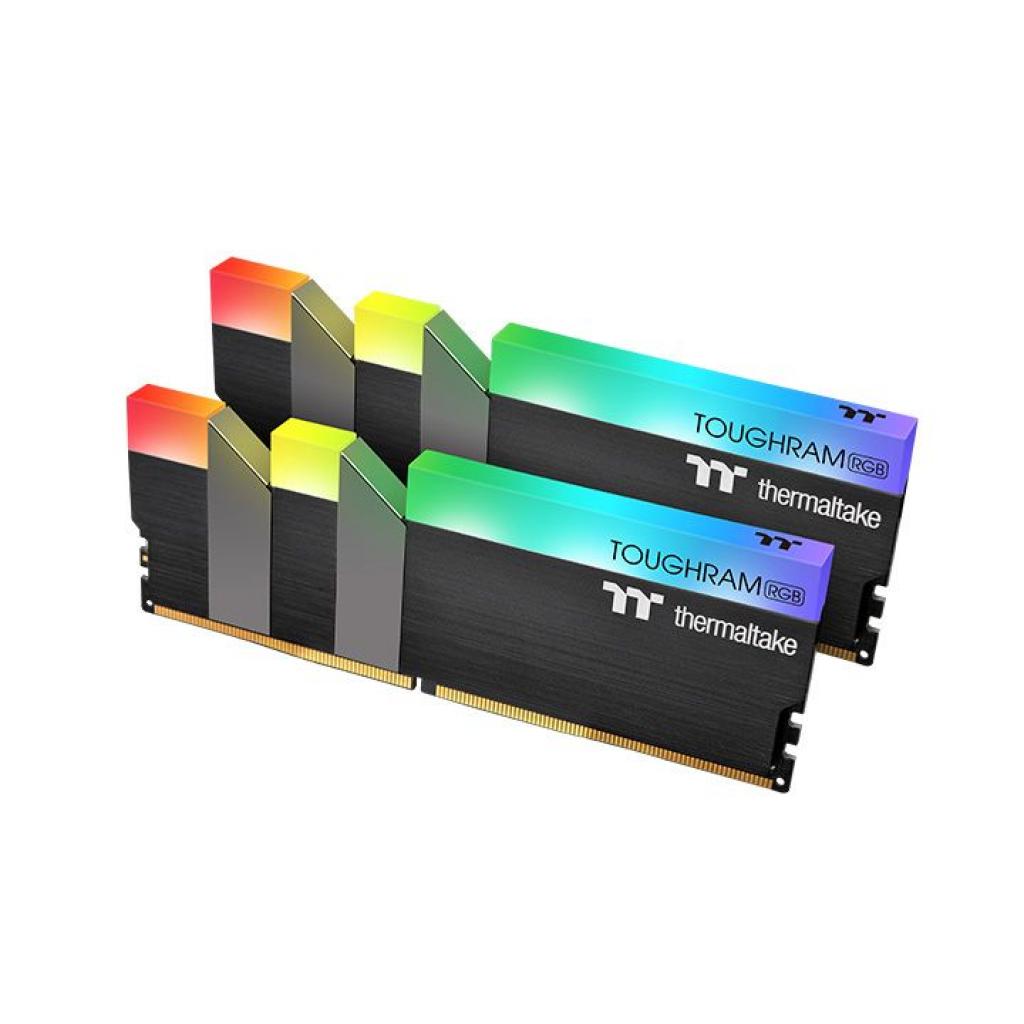 Модуль пам'яті для комп'ютера DDR4 16GB (2x8GB) 4000 MHz Toughram Black RGB ThermalTake (R009D408GX2-4000C19A) - зображення 6