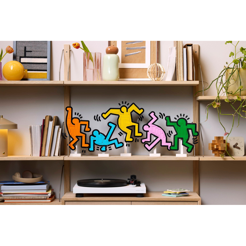 Конструктор LEGO ART Кіт Гарінґ — Танцюючі чоловічки (31216) - зображення 10