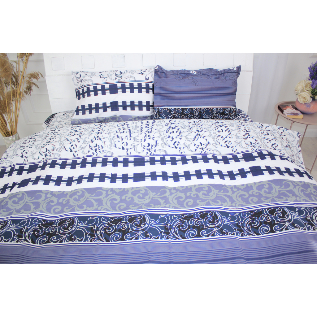 Постільна білизна MirSon Бязь Ranforce Elite 20-0007 Norina 160х220 (2200004697796) - зображення 1