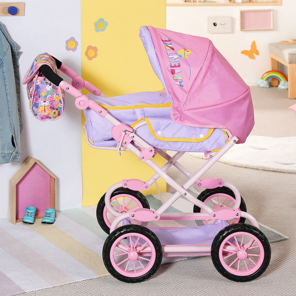 Коляска для ляльок Zapf Baby Born Делюкс S2 складана, із сумкою (828649) - зображення 2
