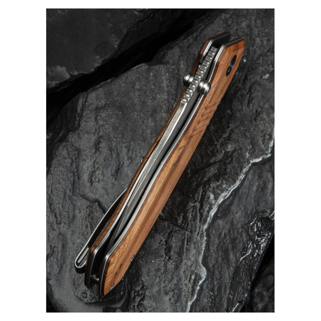 Ніж Civivi Placoid, Wood, Damascus (C23079-DS1) - изображение 4